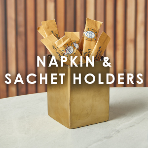 Napkin & Sachet Holders
